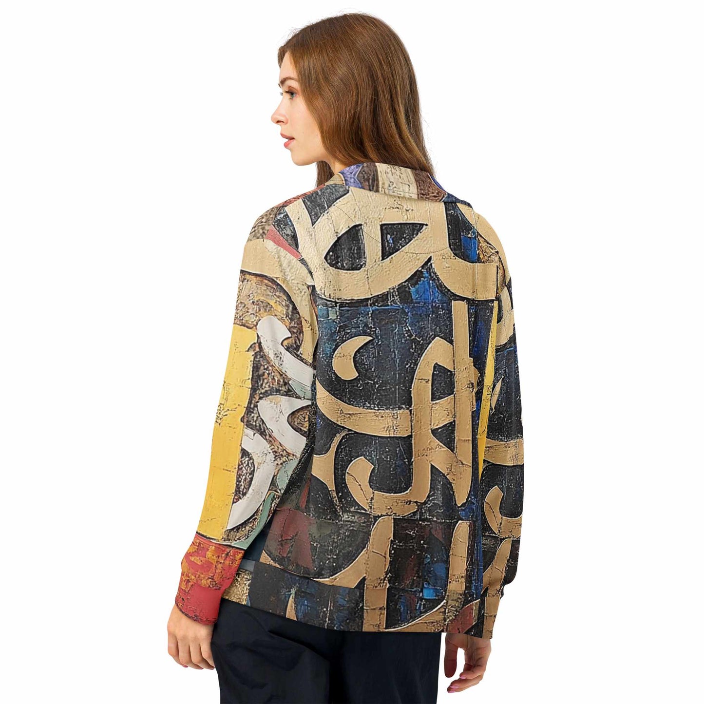Unisex Track Jacket — Wearable Art by Ahmed Allawimy art Allawimy art Allawi