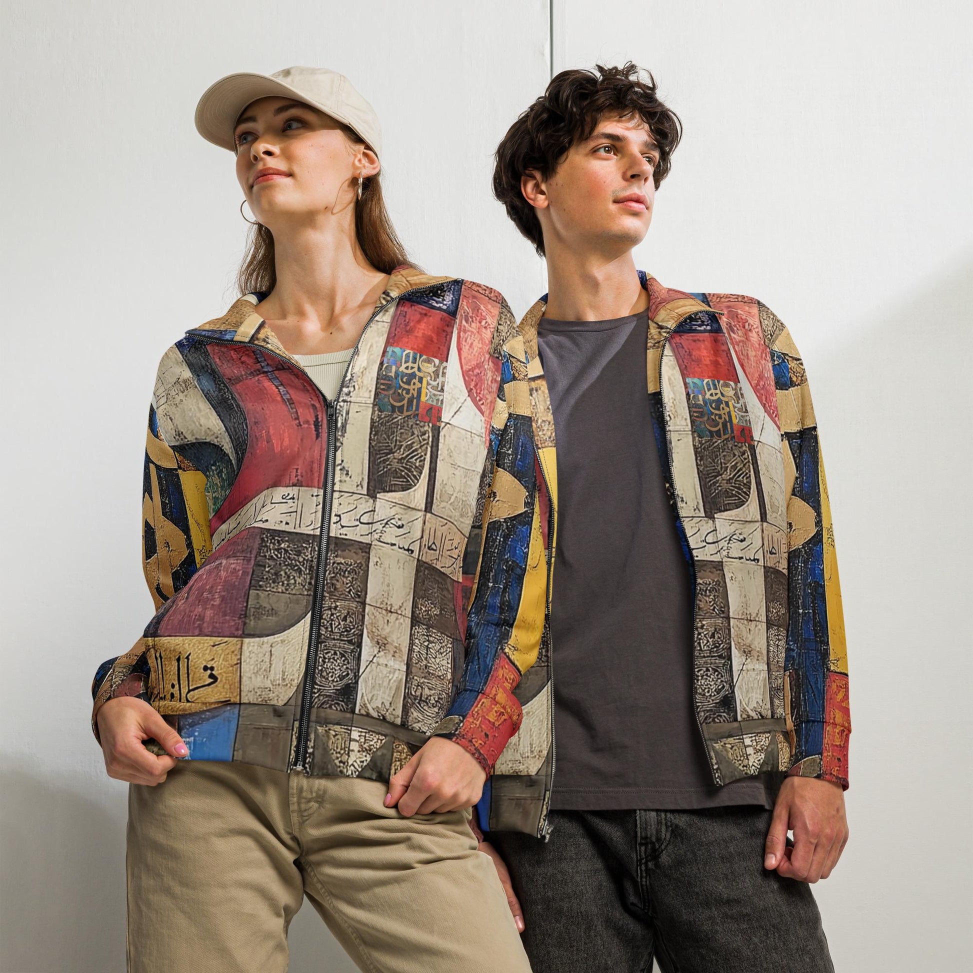 Unisex Track Jacket — Wearable Art by Ahmed Allawimy art Allawimy art Allawi