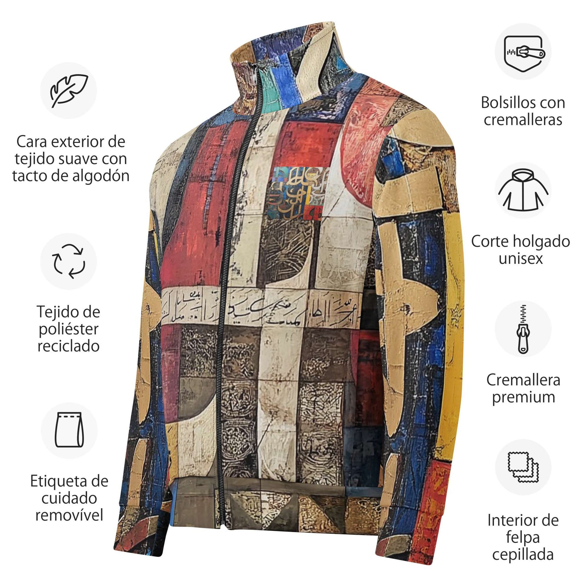 Unisex Track Jacket — Wearable Art by Ahmed Allawimy art Allawimy art Allawi