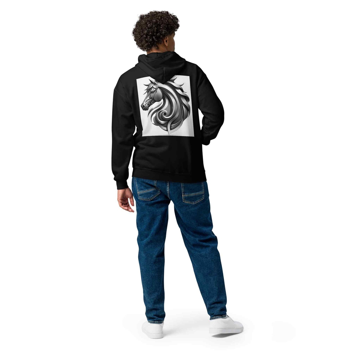Unisex Zip Hoodie — Wearable Art by Ahmed Allawimy art Allawimy art Allawi