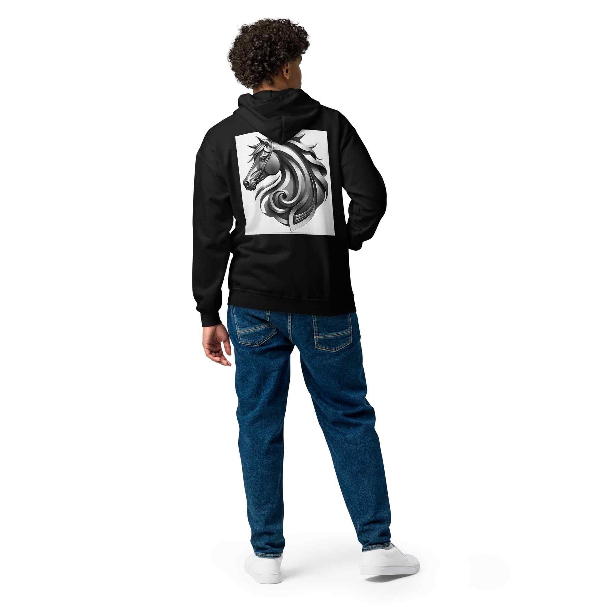 Unisex Zip Hoodie — Wearable Art by Ahmed Allawimy art Allawimy art Allawi