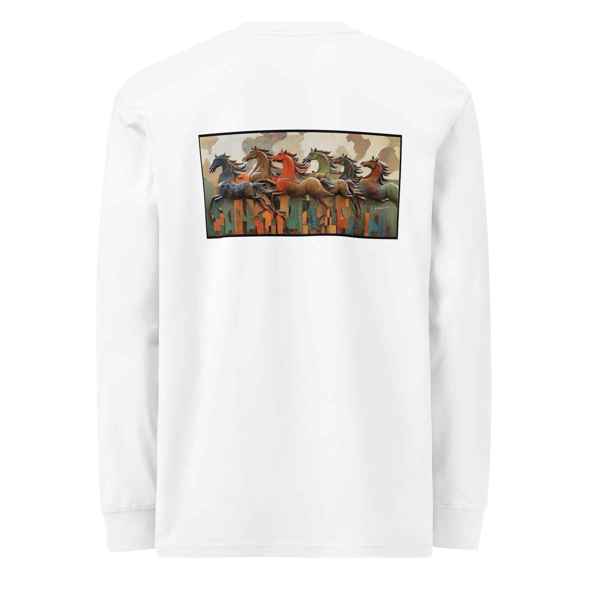 Wearable Art Long Sleeve T-Shirt — my art Allawimy art Allawimy art Allawi