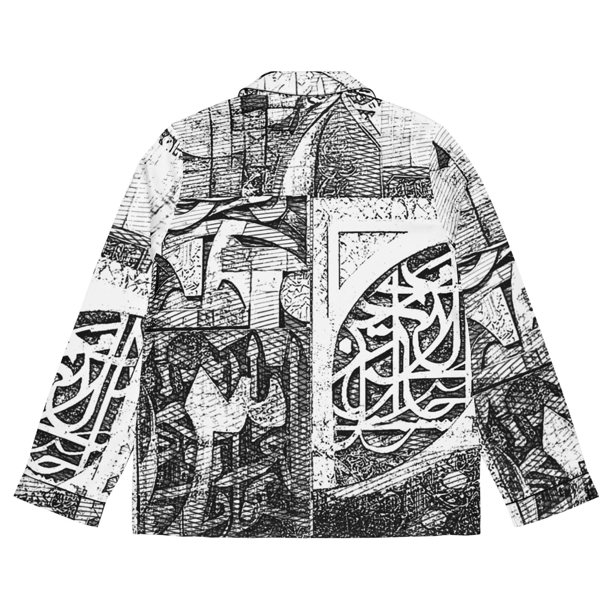 Women's Long Sleeve Pajama Top — Bronze Motif Editionmy art Allawimy art Allawi