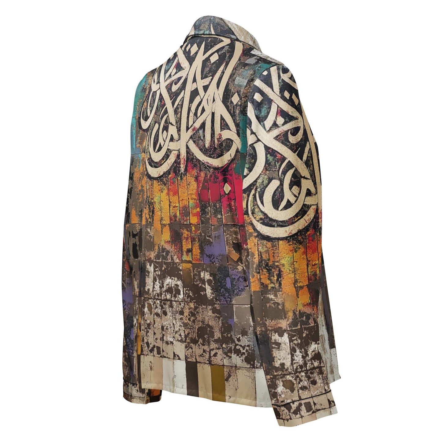 Women's Long Sleeve Pajama Top — Ceramic Motif Editionmy art Allawimy art Allawi