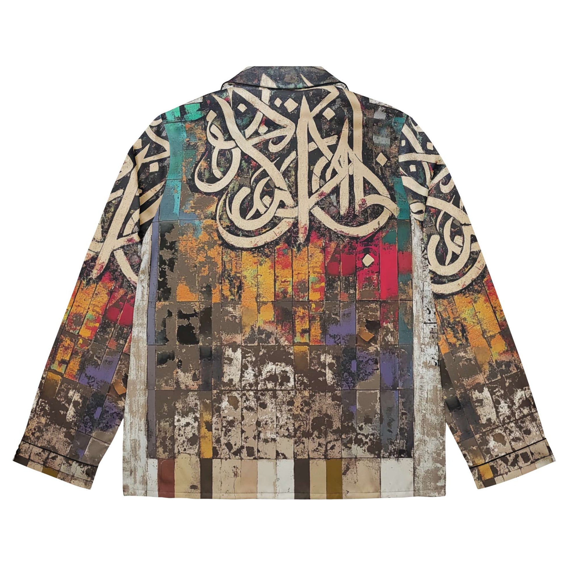 Women's Long Sleeve Pajama Top — Ceramic Motif Editionmy art Allawimy art Allawi