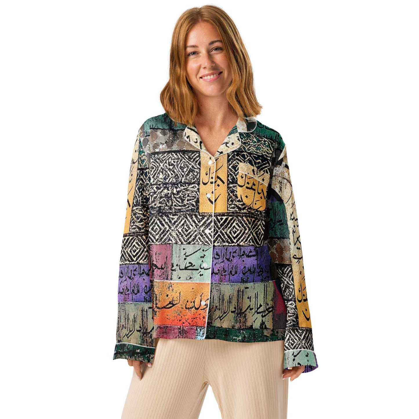 Women's Long Sleeve Pajama Top — Heritage Editionmy art Allawimy art Allawi