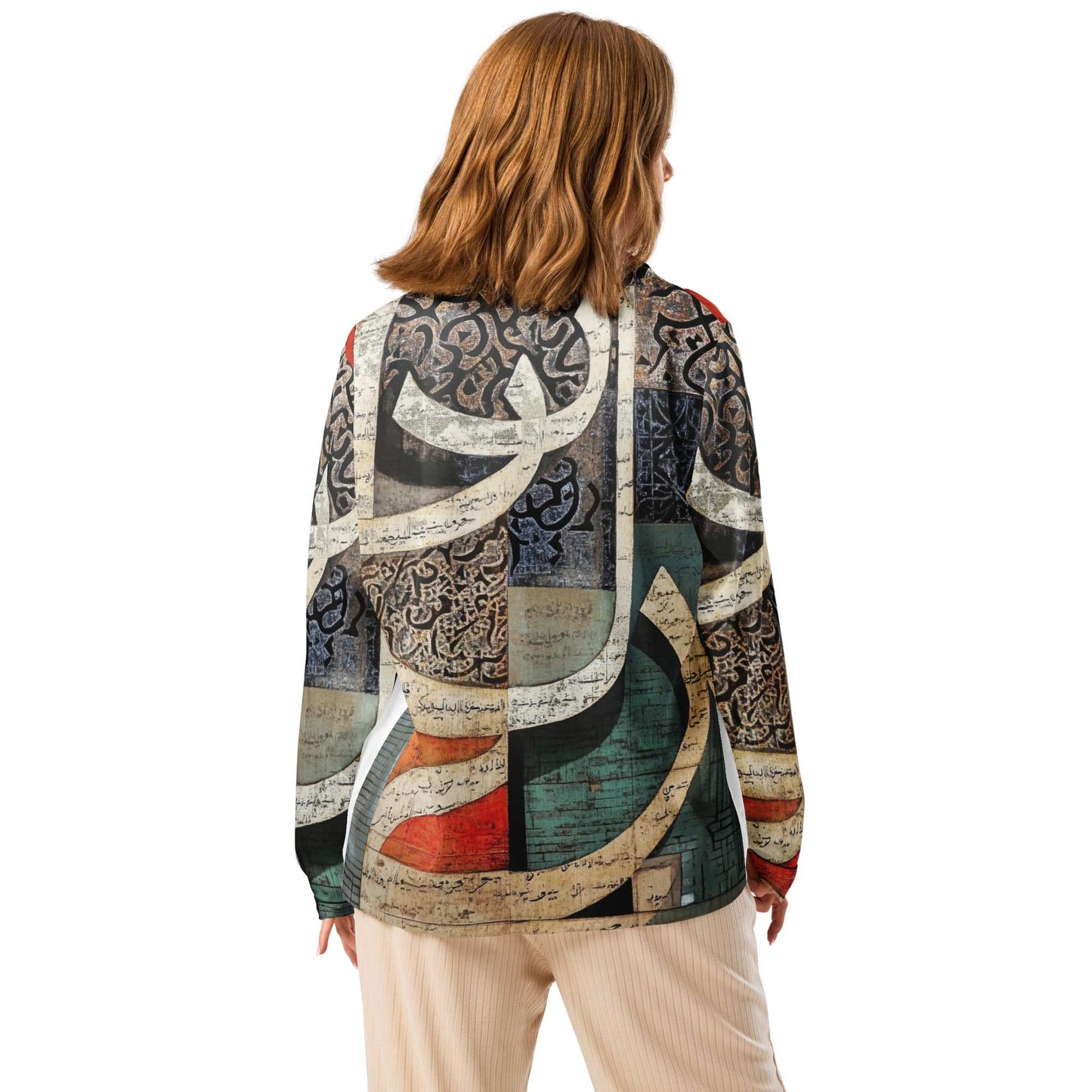 Women's Long Sleeve Pajama Top — Mosaic Editionmy art Allawimy art Allawi