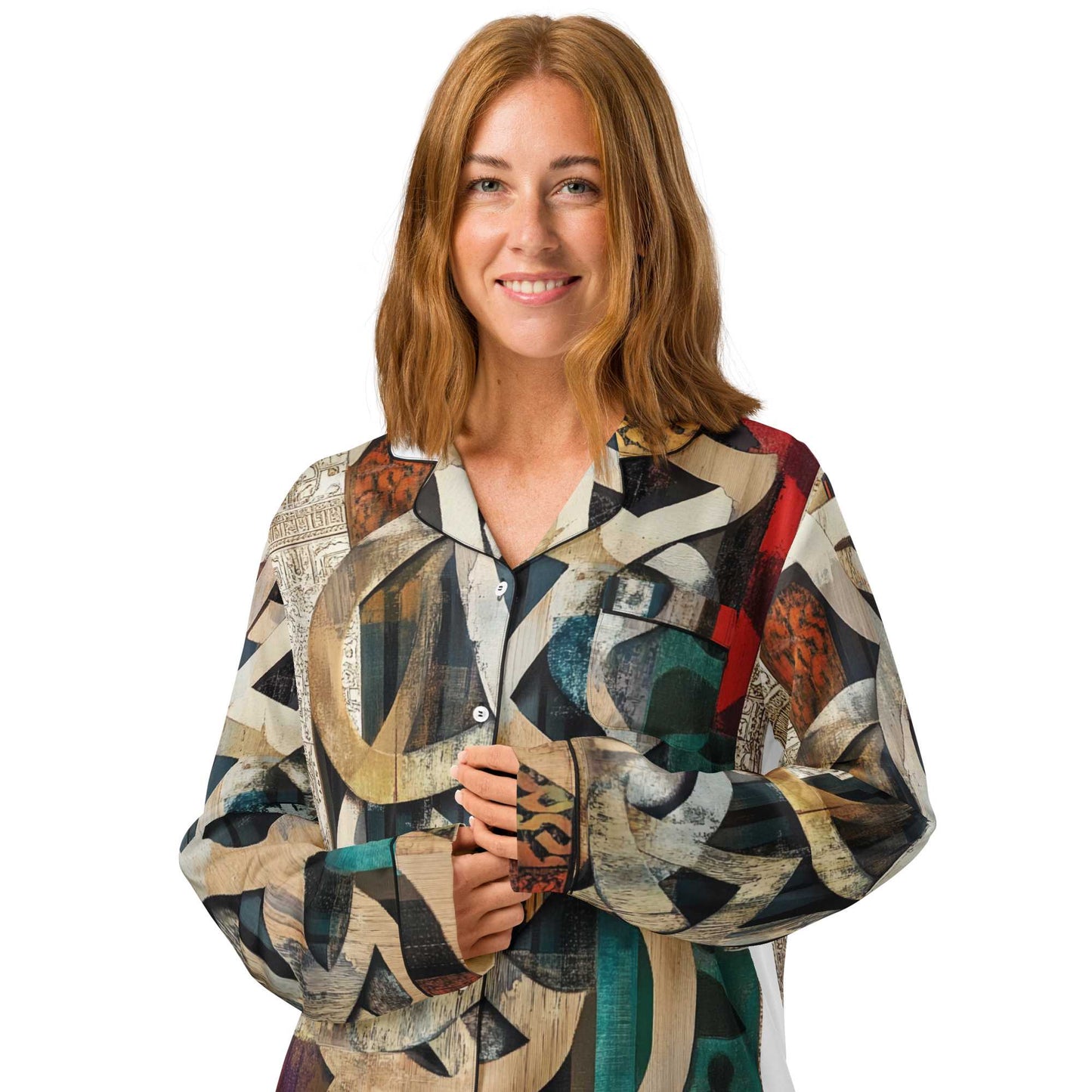 Women's Long Sleeve Pajama Top — Signature Editionmy art Allawimy art Allawi