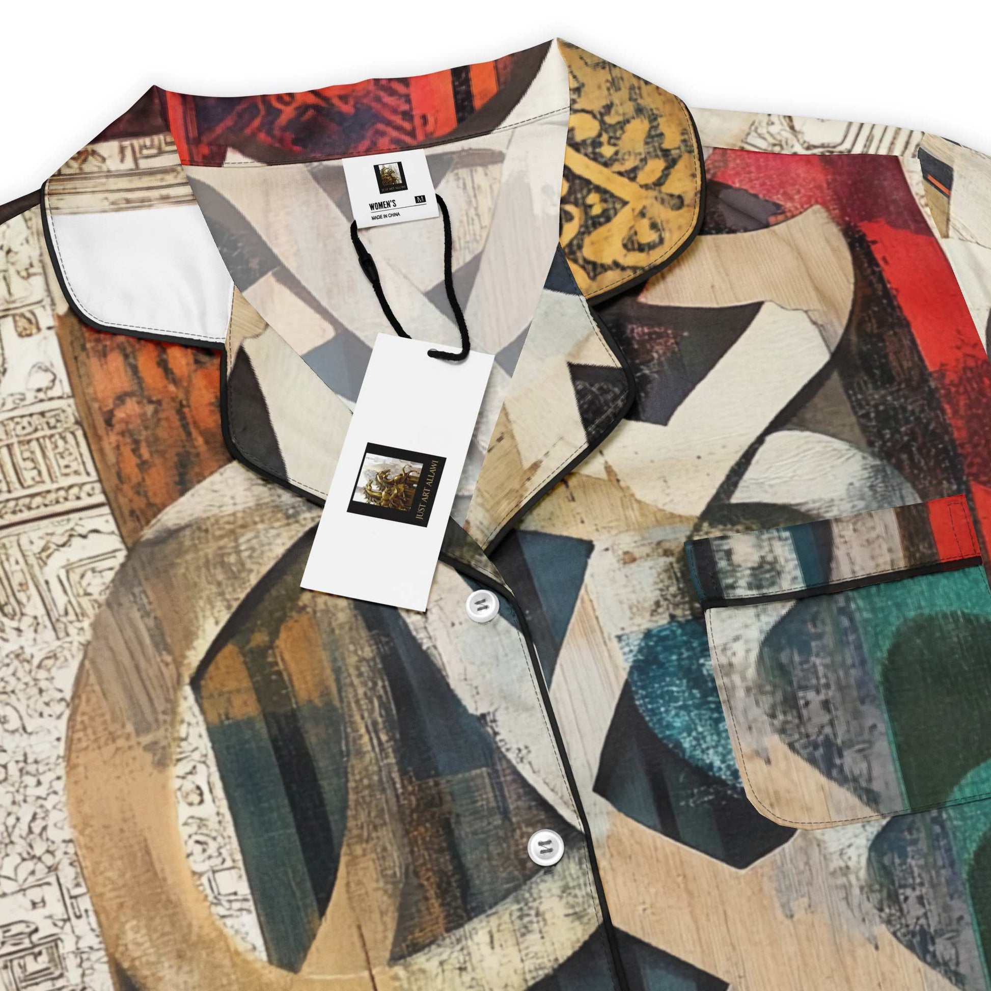 Women's Long Sleeve Pajama Top — Signature Editionmy art Allawimy art Allawi