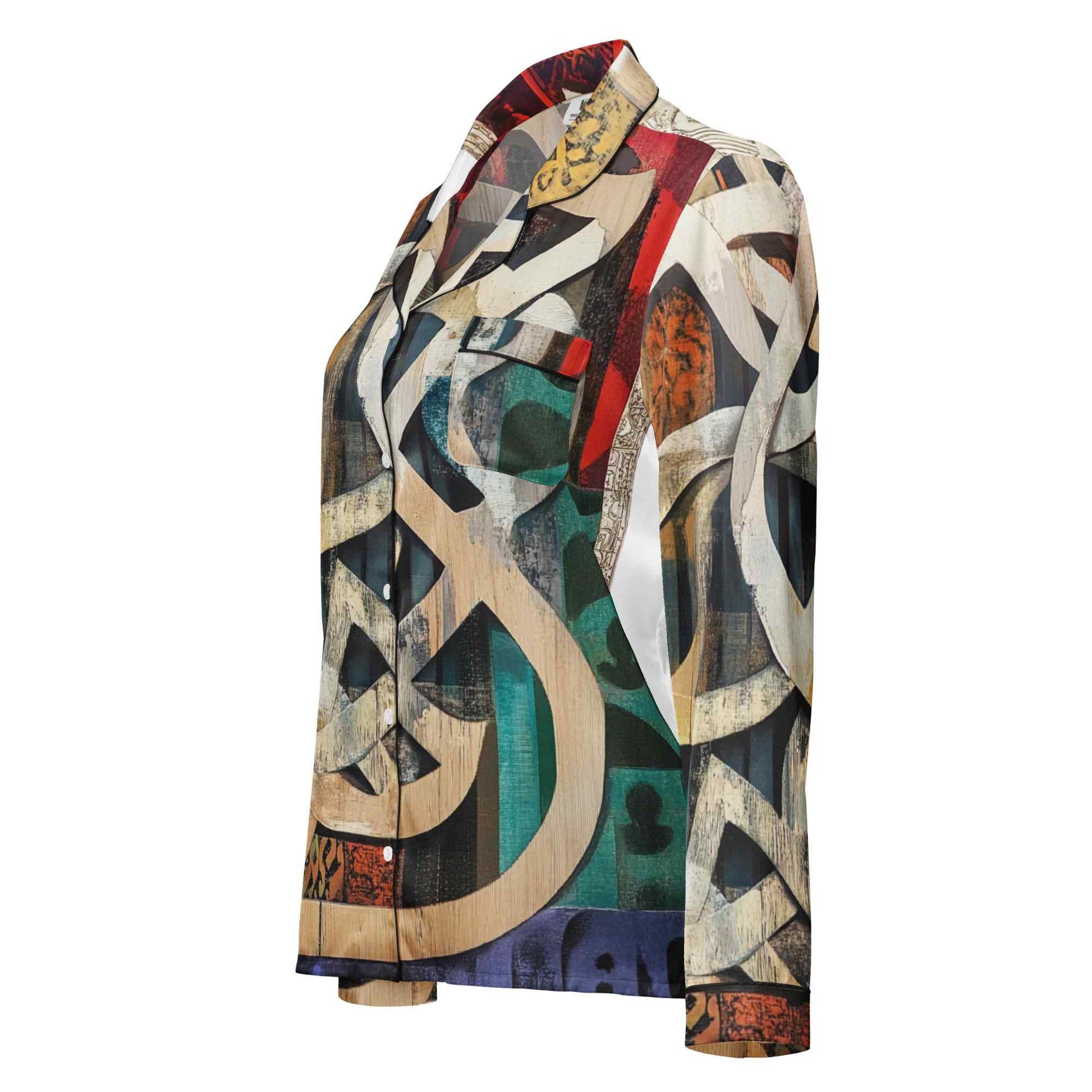 Women's Long Sleeve Pajama Top — Signature Editionmy art Allawimy art Allawi