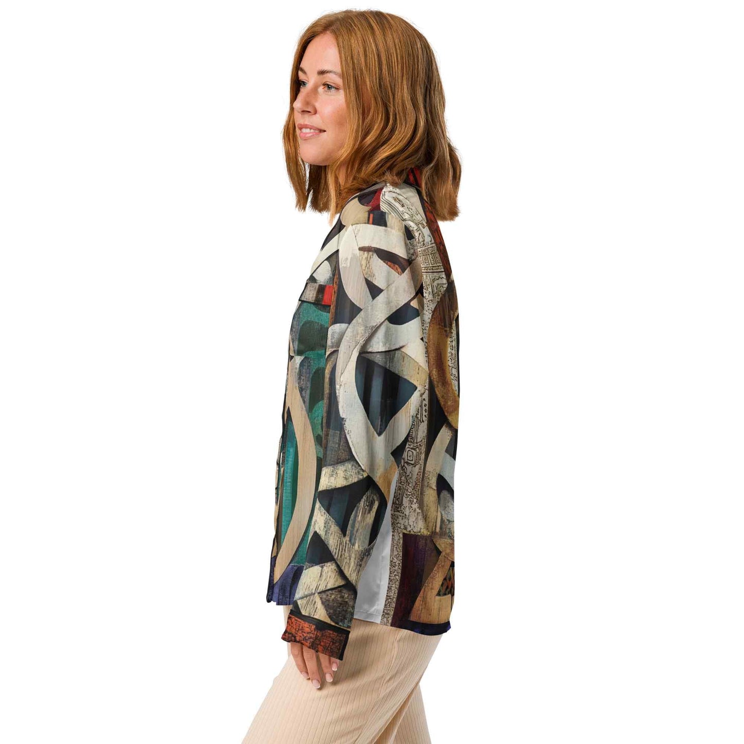 Women's Long Sleeve Pajama Top — Signature Editionmy art Allawimy art Allawi