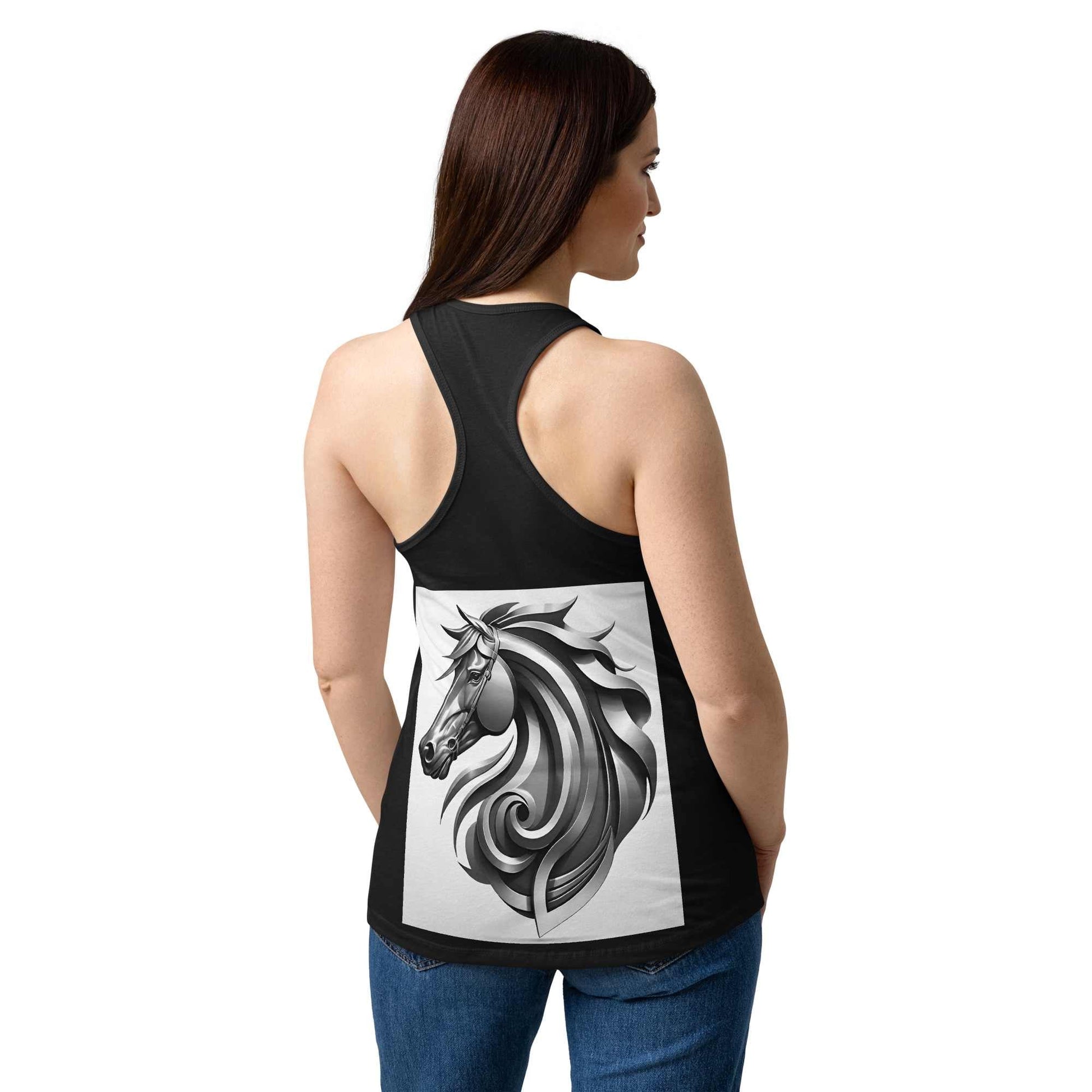 Women's Racerback Tank Top — Wearable Art by Ahmed Allawimy art Allawimy art Allawi