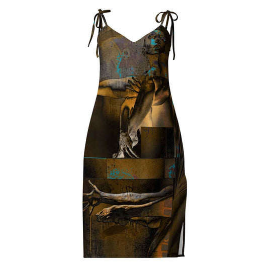 Women's Tie-Strap Midi Dress — Just Art Fashion Editionmy art Allawimy art Allawi