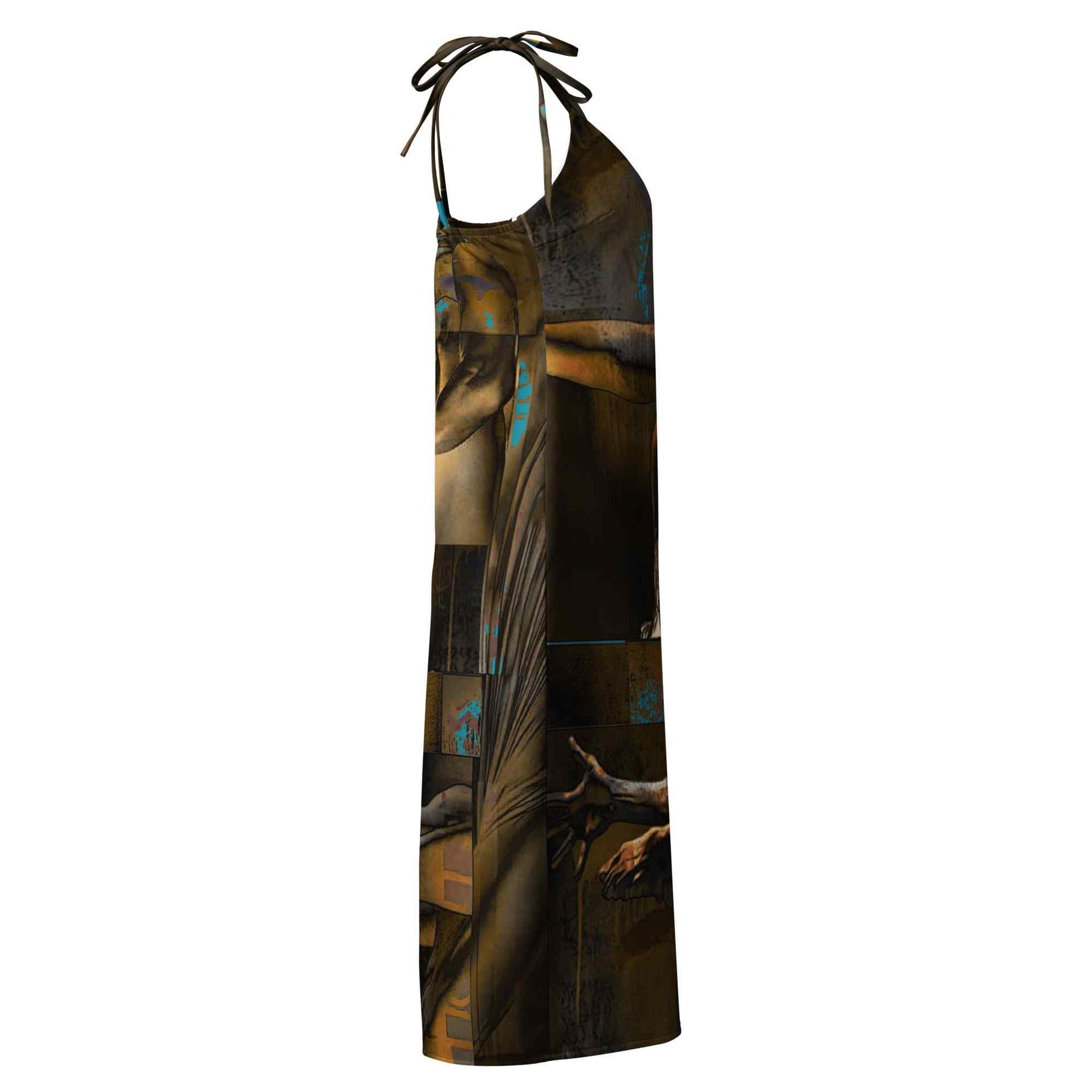 Women's Tie-Strap Midi Dress — Just Art Fashion Editionmy art Allawimy art Allawi