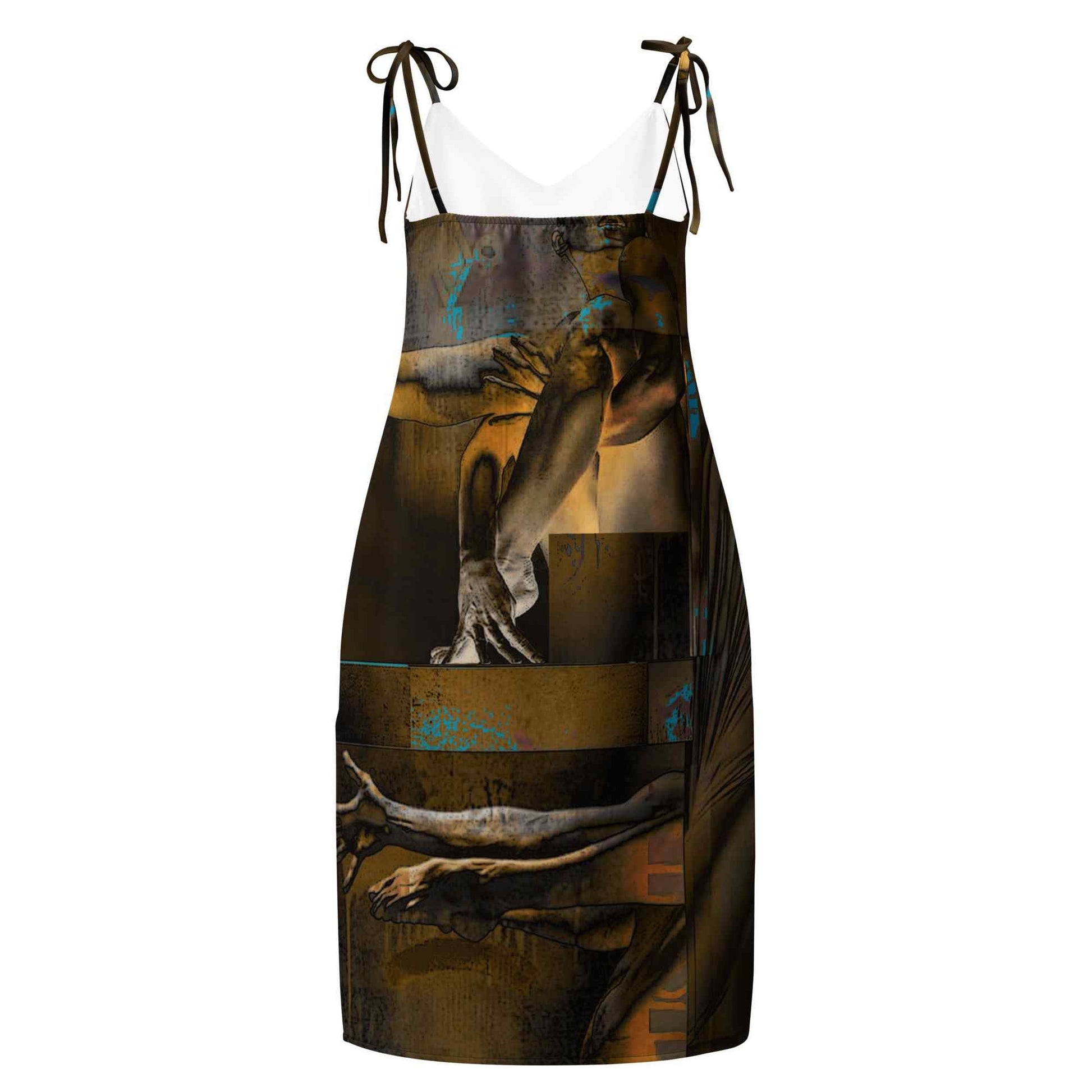 Women's Tie-Strap Midi Dress — Just Art Fashion Editionmy art Allawimy art Allawi
