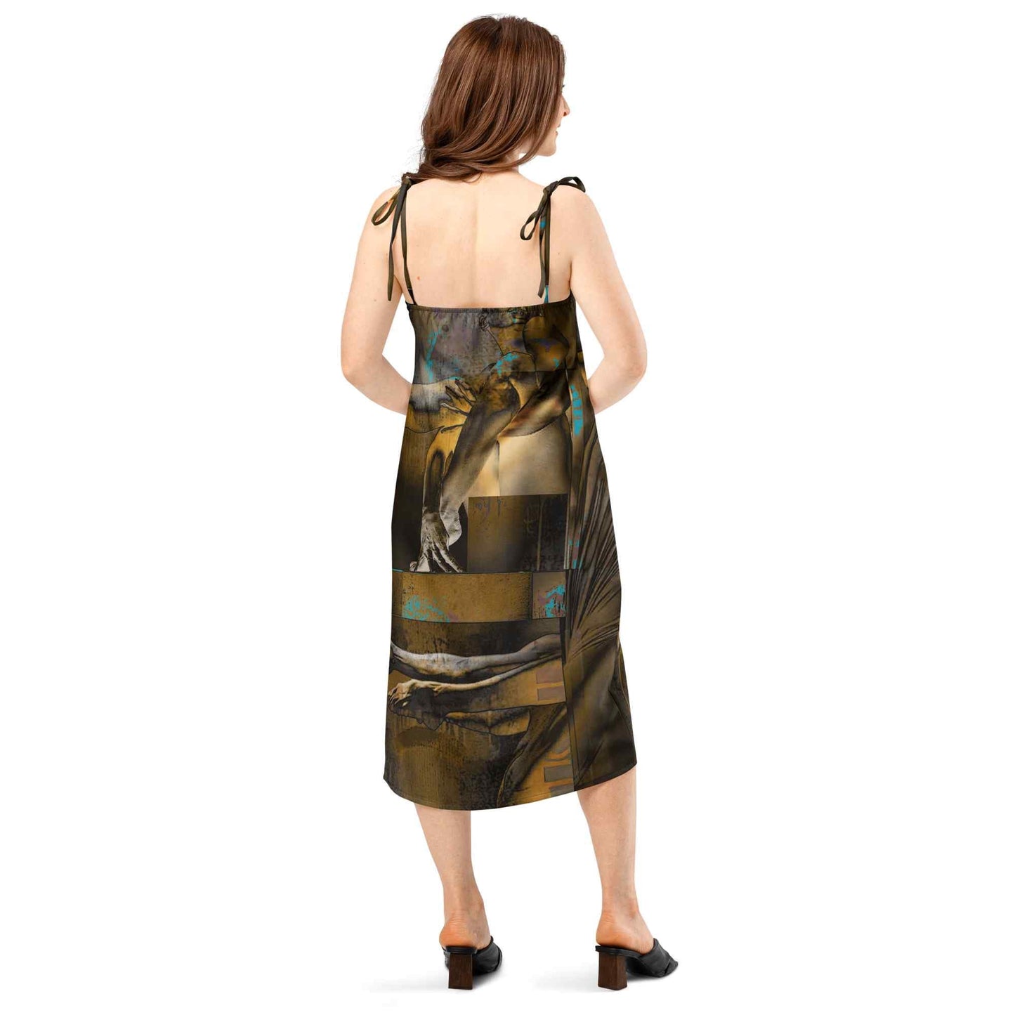 Women's Tie-Strap Midi Dress — Just Art Fashion Editionmy art Allawimy art Allawi