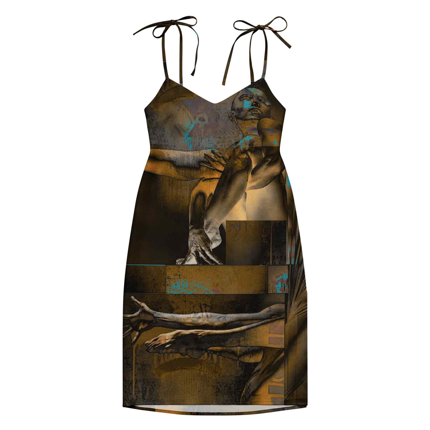 Women's Tie-Strap Midi Dress — Just Art Fashion Editionmy art Allawimy art Allawi