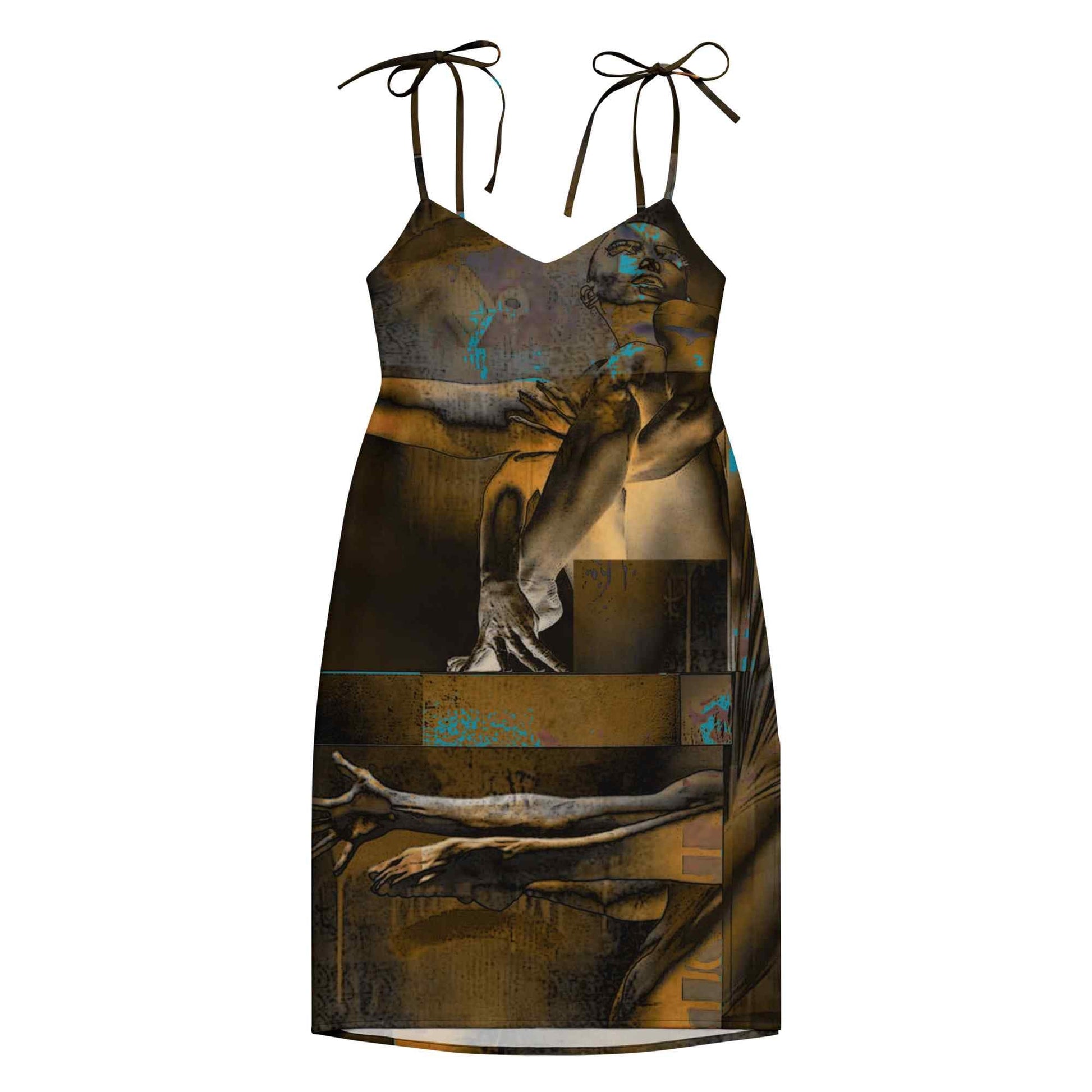 Women's Tie-Strap Midi Dress — Just Art Fashion Editionmy art Allawimy art Allawi